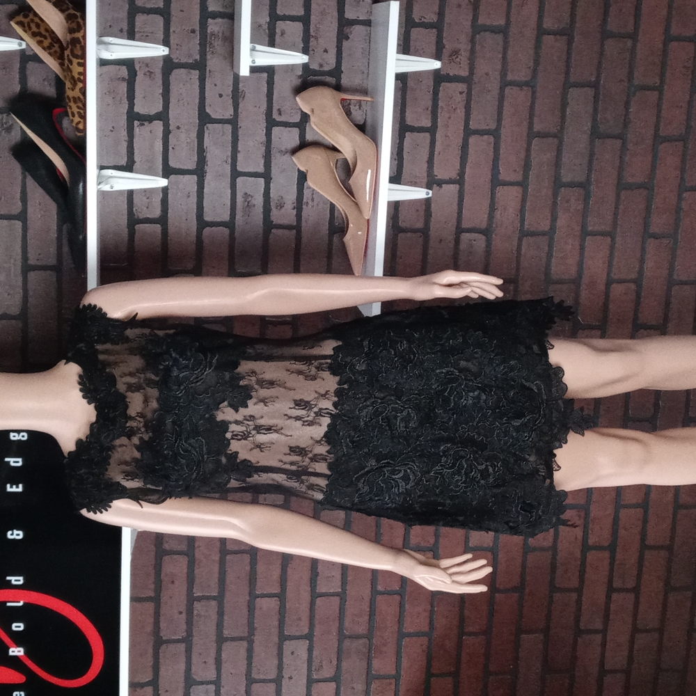 SALE Lace Mini Dress - Picture 6 of 15